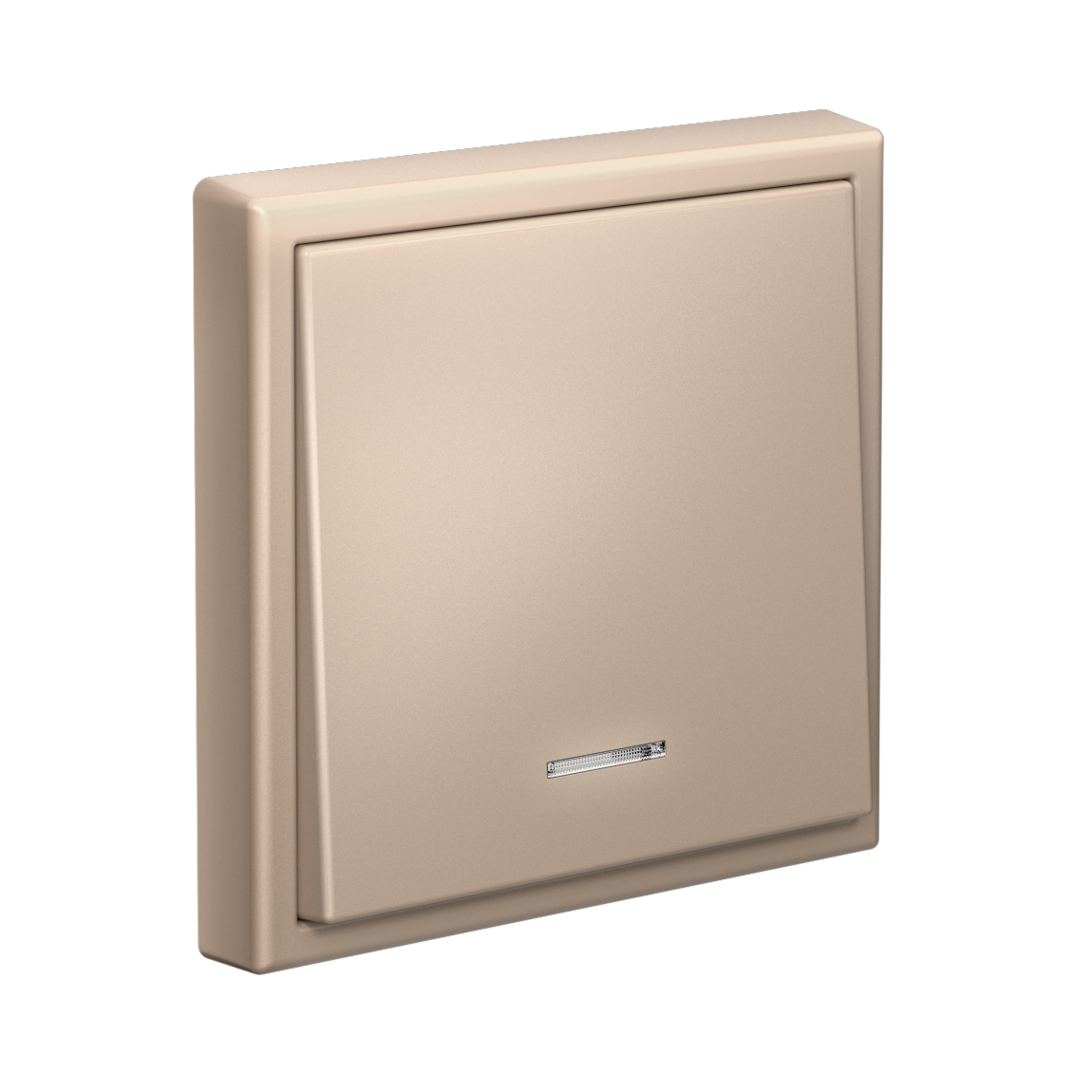 ARTGALLERY 1-клавишный ВЫКЛЮЧАТЕЛЬ с подсветкой, сх.1а, 10АХ, механизм, ПЕСОЧНЫЙ