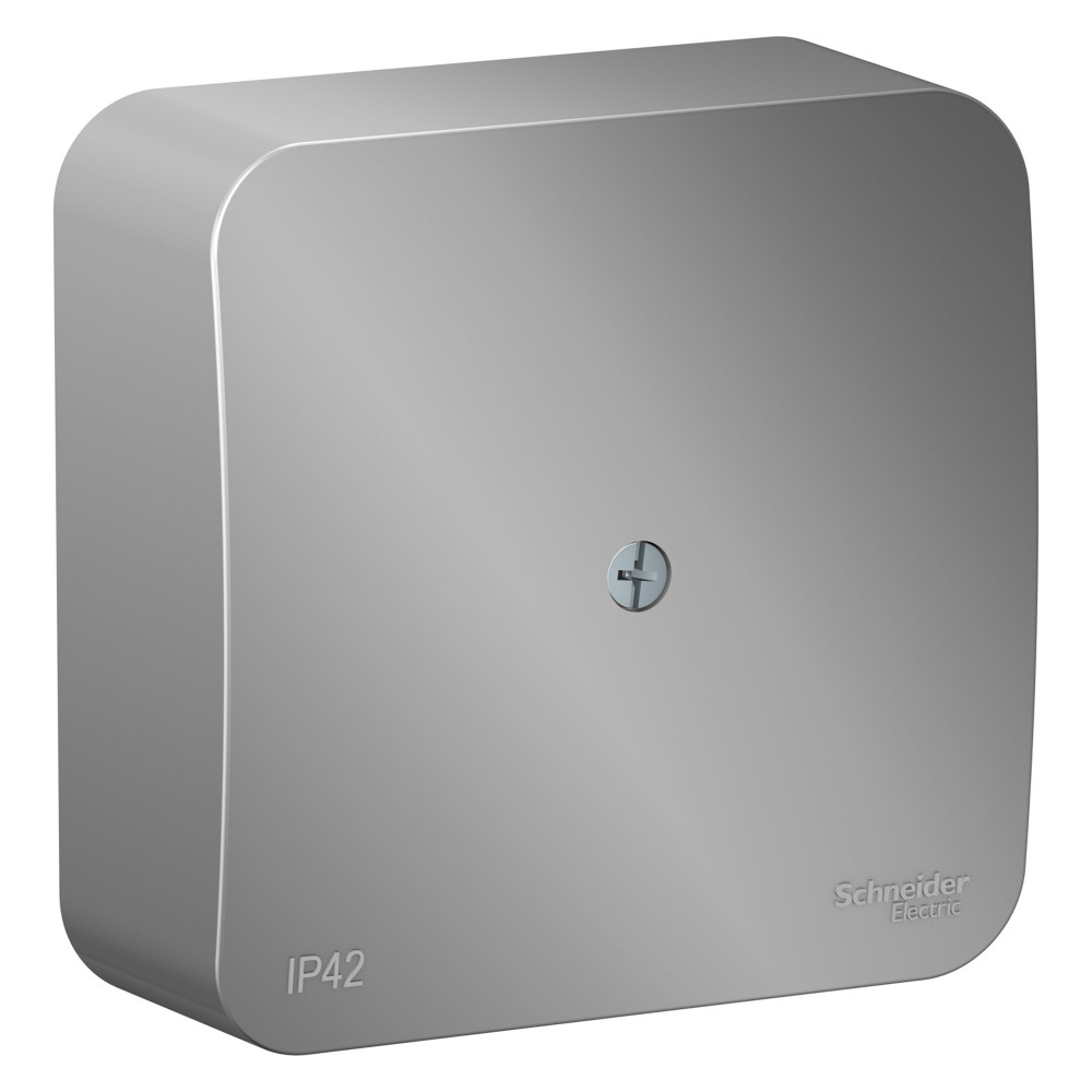 Коробка Schneider Electric BLANCA распределит. IP42 О/У АЛЮМИНИЙ