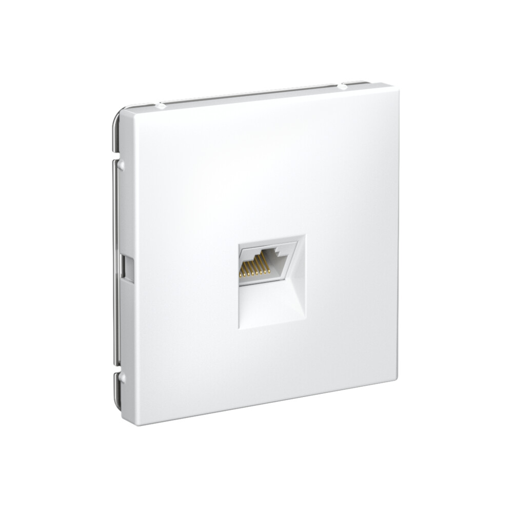 ARTGALLERY РОЗЕТКА компьютерная RJ45, кат. 6A, механизм, БЕЛЫЙ