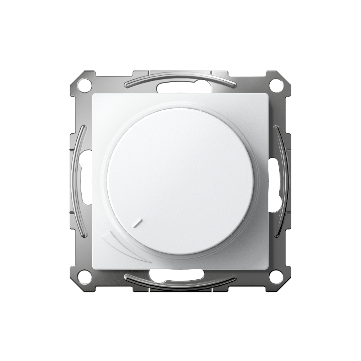 ATLASDESIGN СВЕТОРЕГУЛЯТОР (диммер) поворотно-нажимной, LED, RC, 400Вт, механизм, ЛОТОС