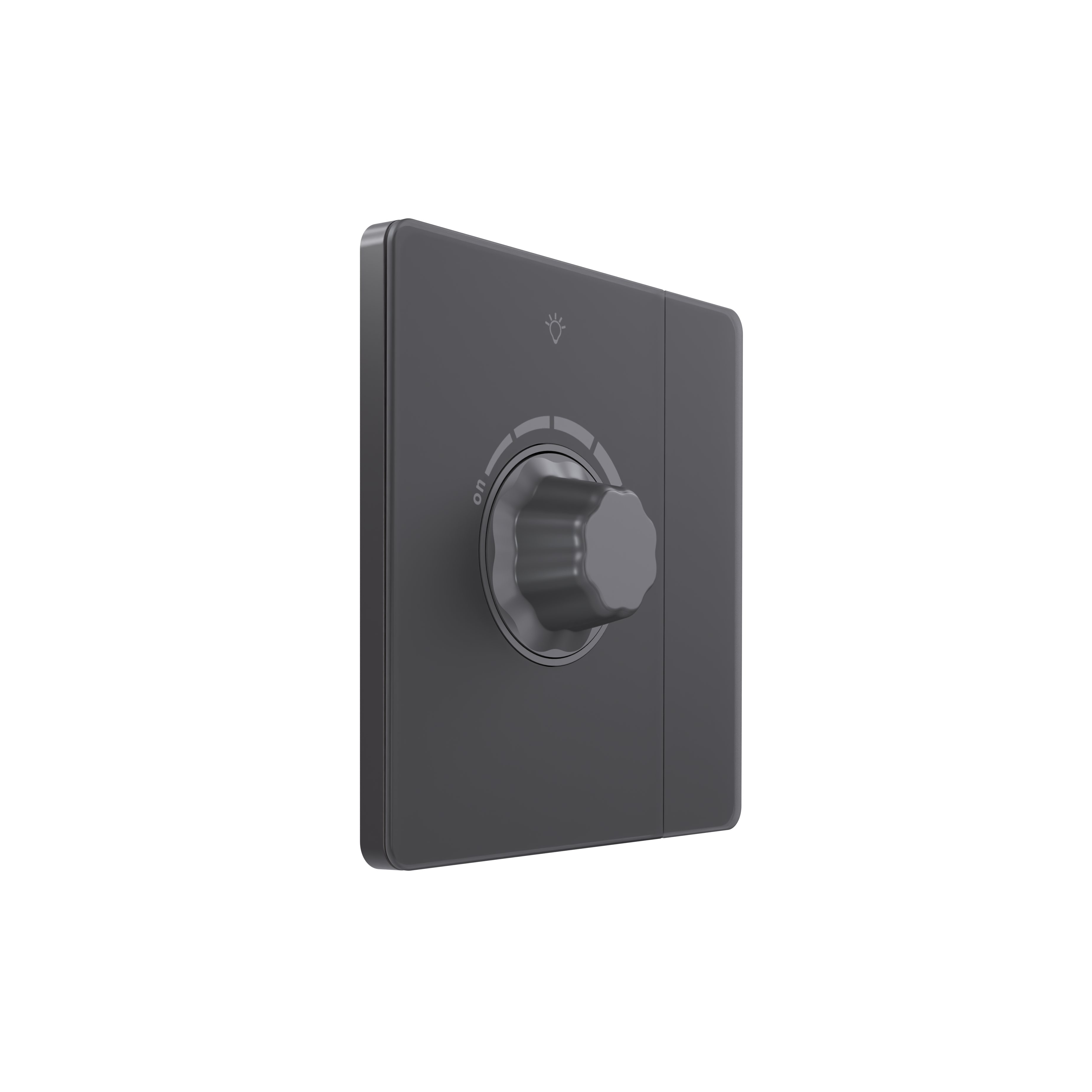 Systeme Infinity, Светорегулятор TRIAC c выключателем С/У 300Вт (250В), Вулканический пепел