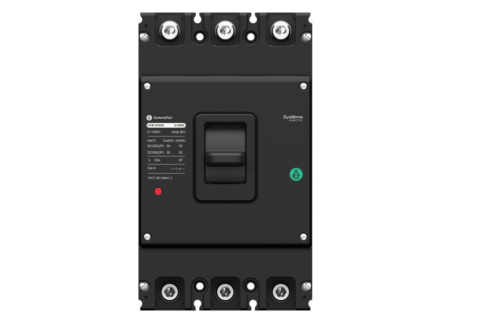 АВТОМАТИЧЕСКИЙ ВЫКЛЮЧАТЕЛЬ SYSTEMEPACT CCB DC630 2P50КА/3P50КА 3P TMD250