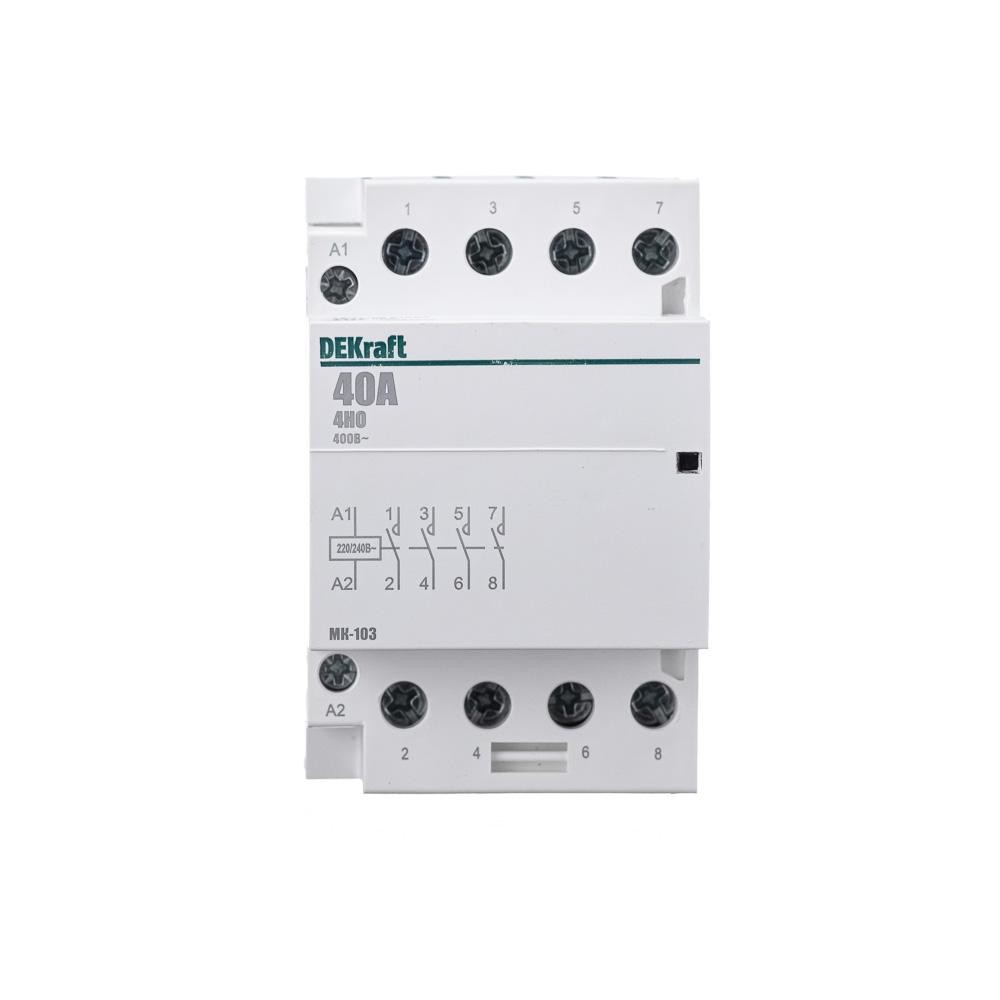 Модульный контактор 4НО 40А 230В МК-103