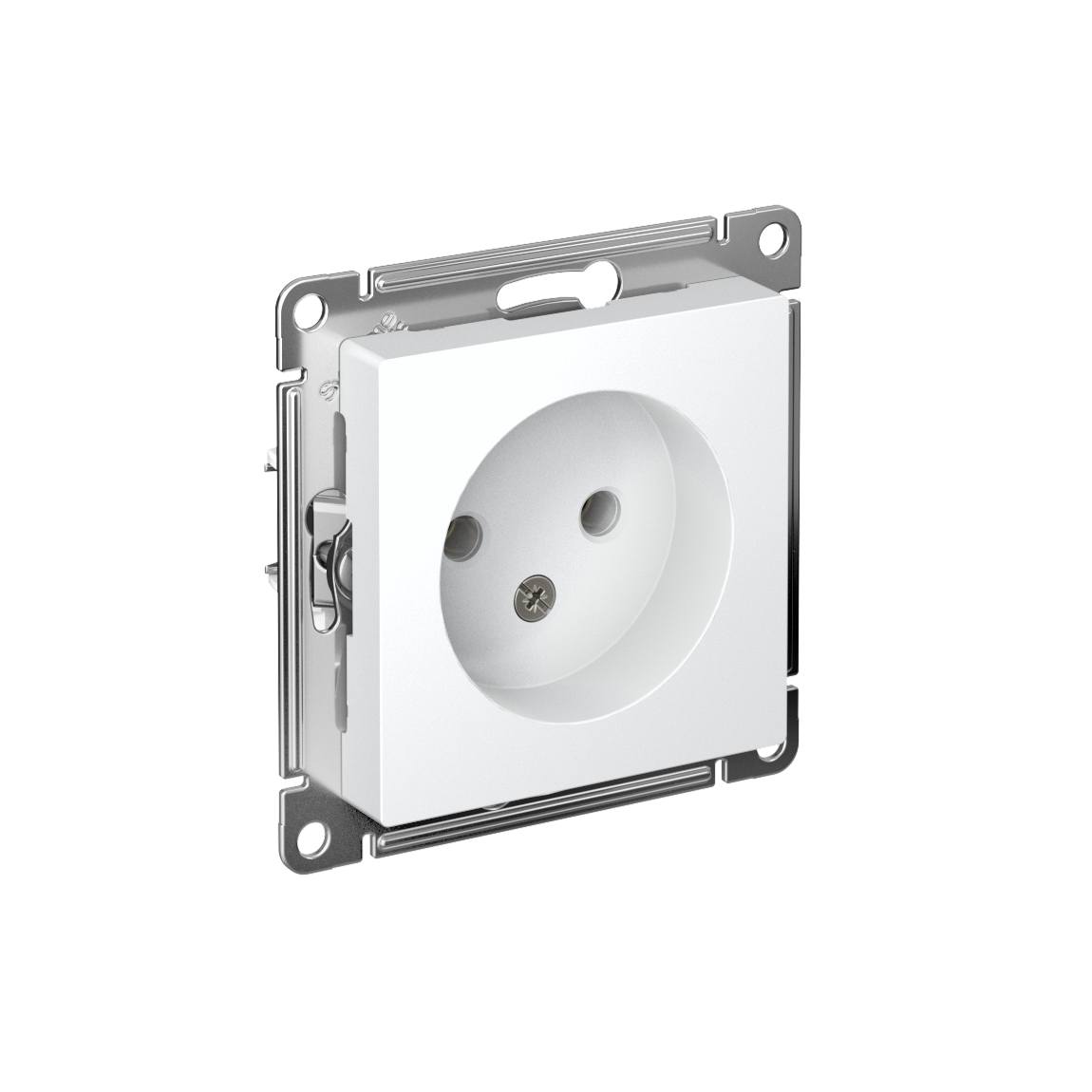 ATLASDESIGN РОЗЕТКА без заземления без шторок, 16А, механизм, ЛОТОС