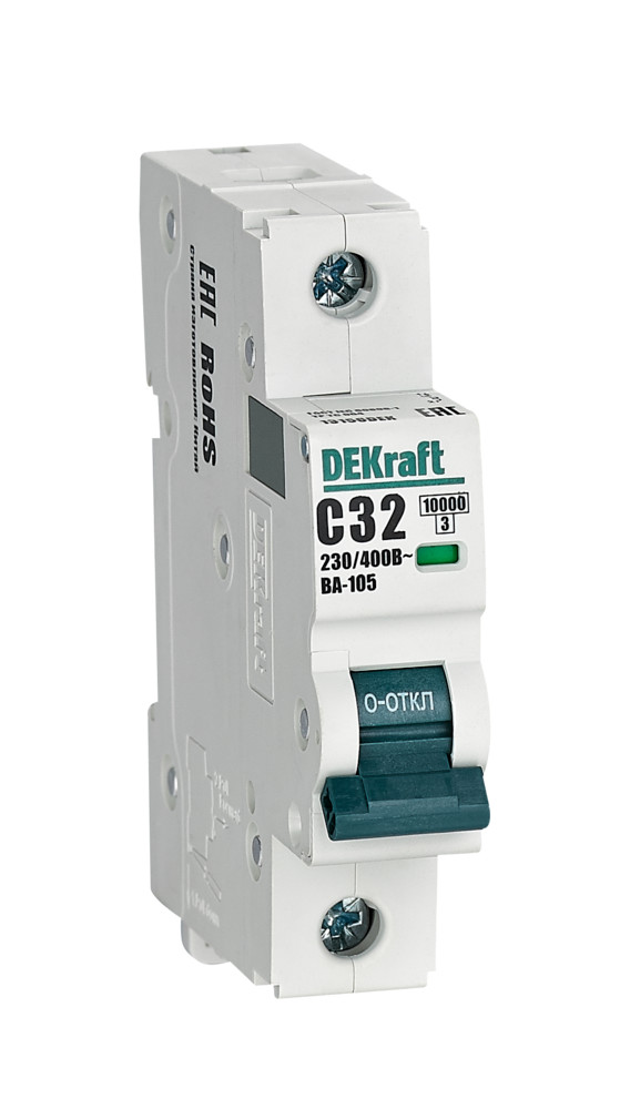 Автоматический выключатель ВА-105 1P 32А C 10кА