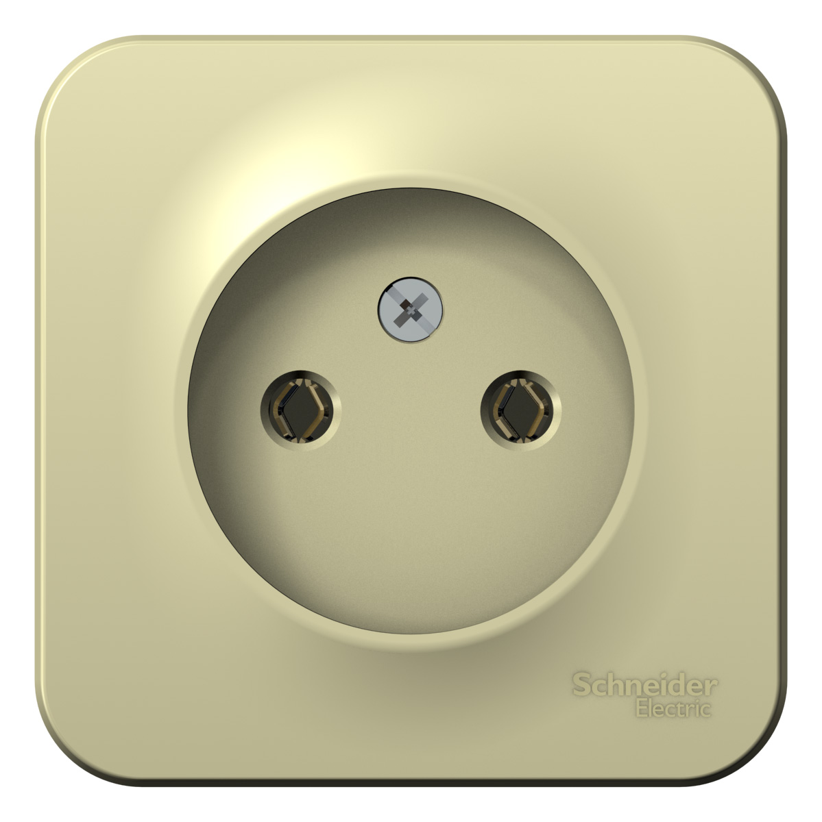 BLANCA О/У РОЗЕТКА без заземления без шторок, ИЗОЛ.ПЛ., 16А, 250В, БЕЖЕВЫЙ