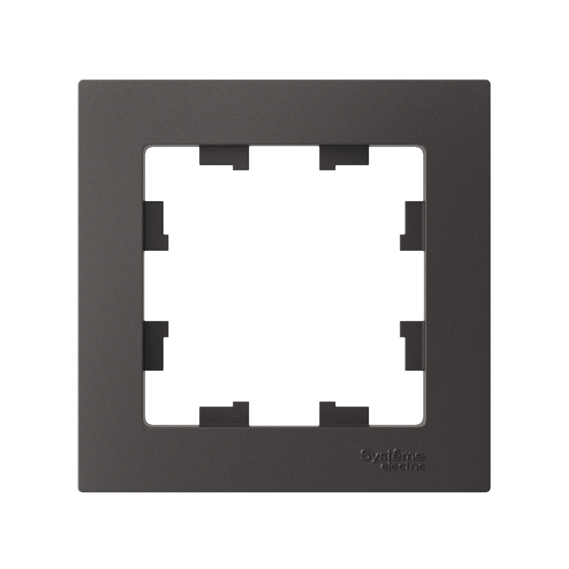 ATLASDESIGN 1-постовая РАМКА, БАЗАЛЬТ