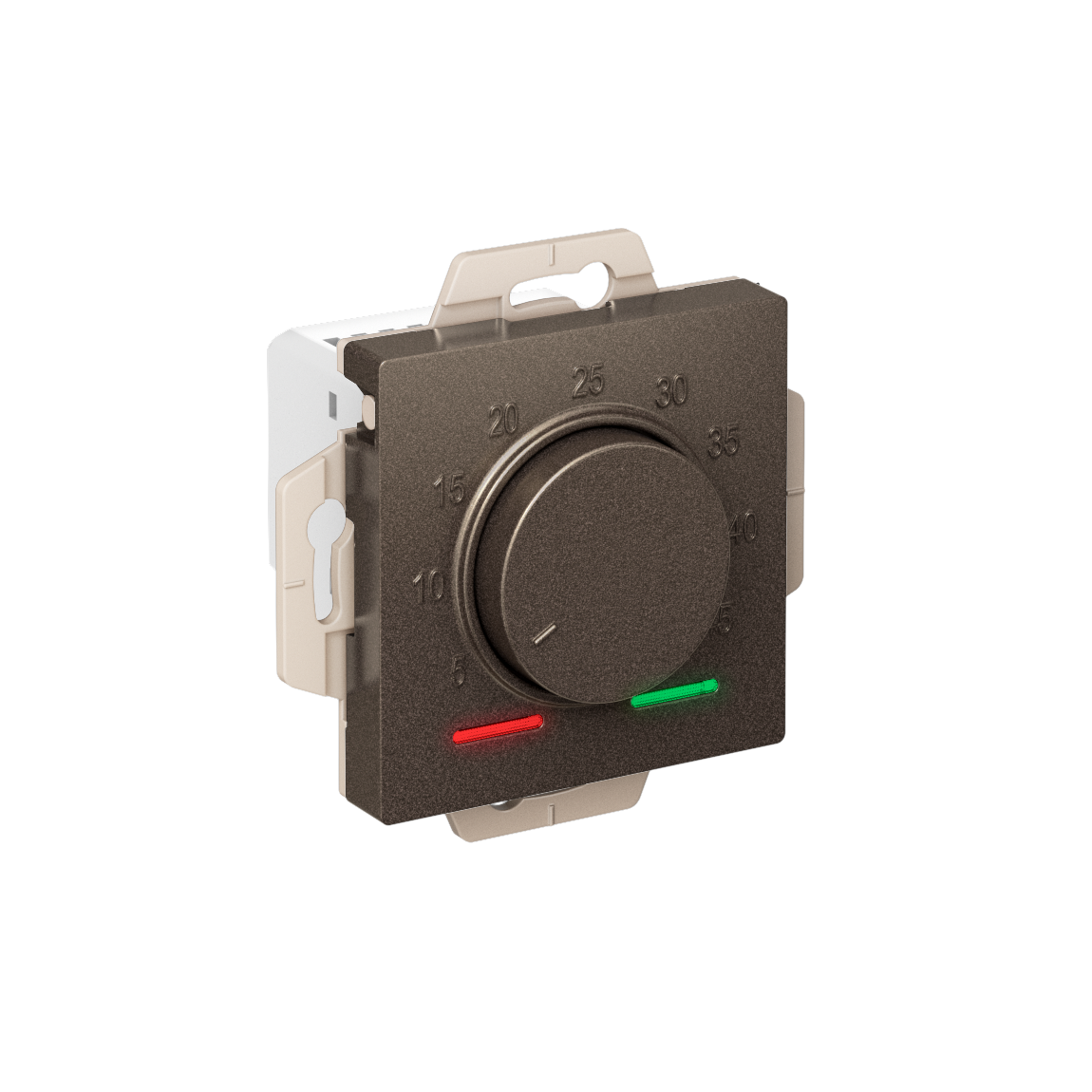 ATLASDESIGN ТЕРМОСТАТ электронный для теплого пола с датчиком, 10A, механизм, МОККО