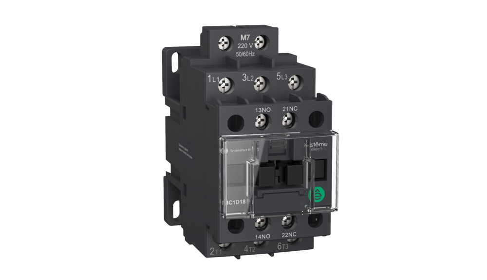 КОНТАКТОР MC1D 3P 18A НО+НЗ 110V 50/60ГЦ