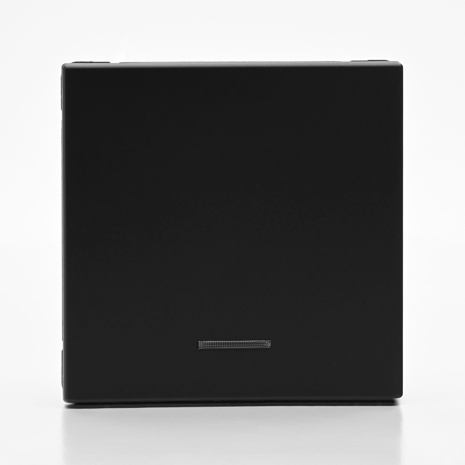 ARTGALLERY 1-клавишный ВЫКЛЮЧАТЕЛЬ с подсветкой, 10АХ, механизм, быстрозажим. клем., БАЗАЛЬТ