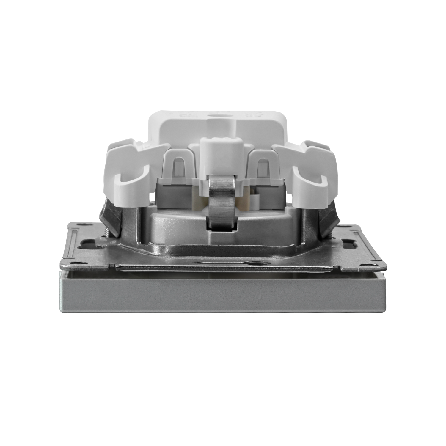 ARTGALLERY РОЗЕТКА с заземлением, 16А, механизм, АЛЮМИНИЙ