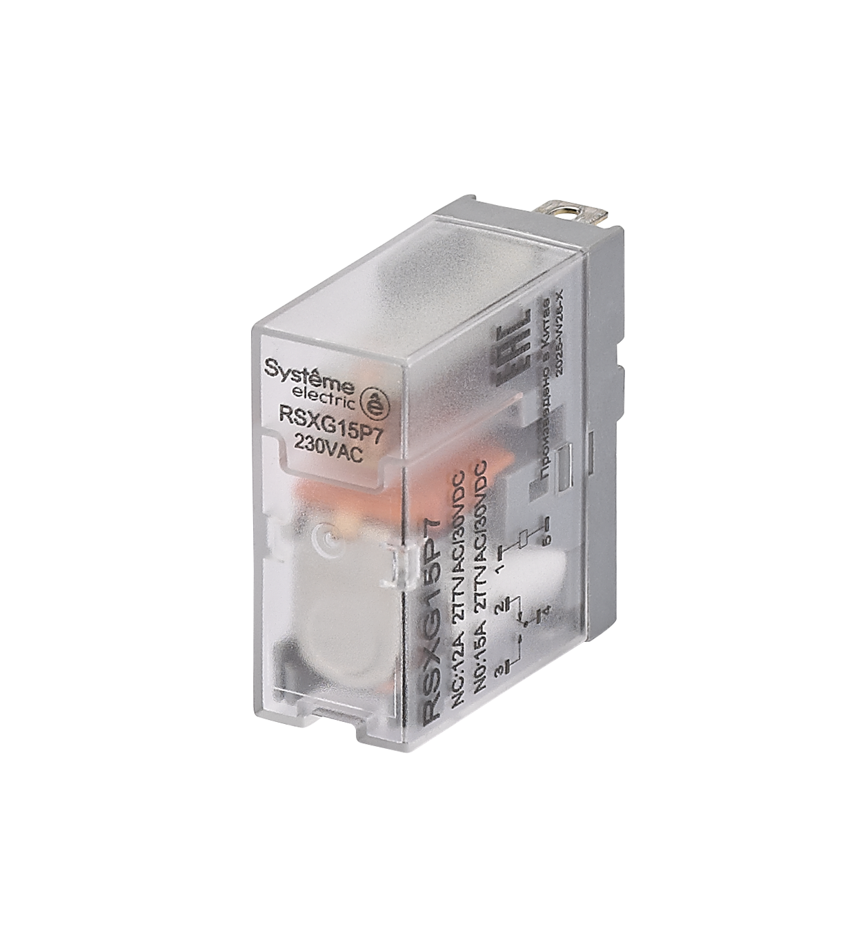 Реле 12A 1CO 230VAC