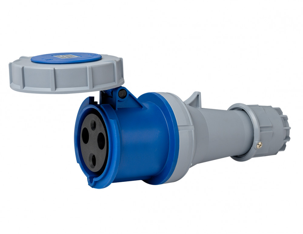 Розетка переносная РП-103 243W 2Р+РЕ 125А 220В IP67