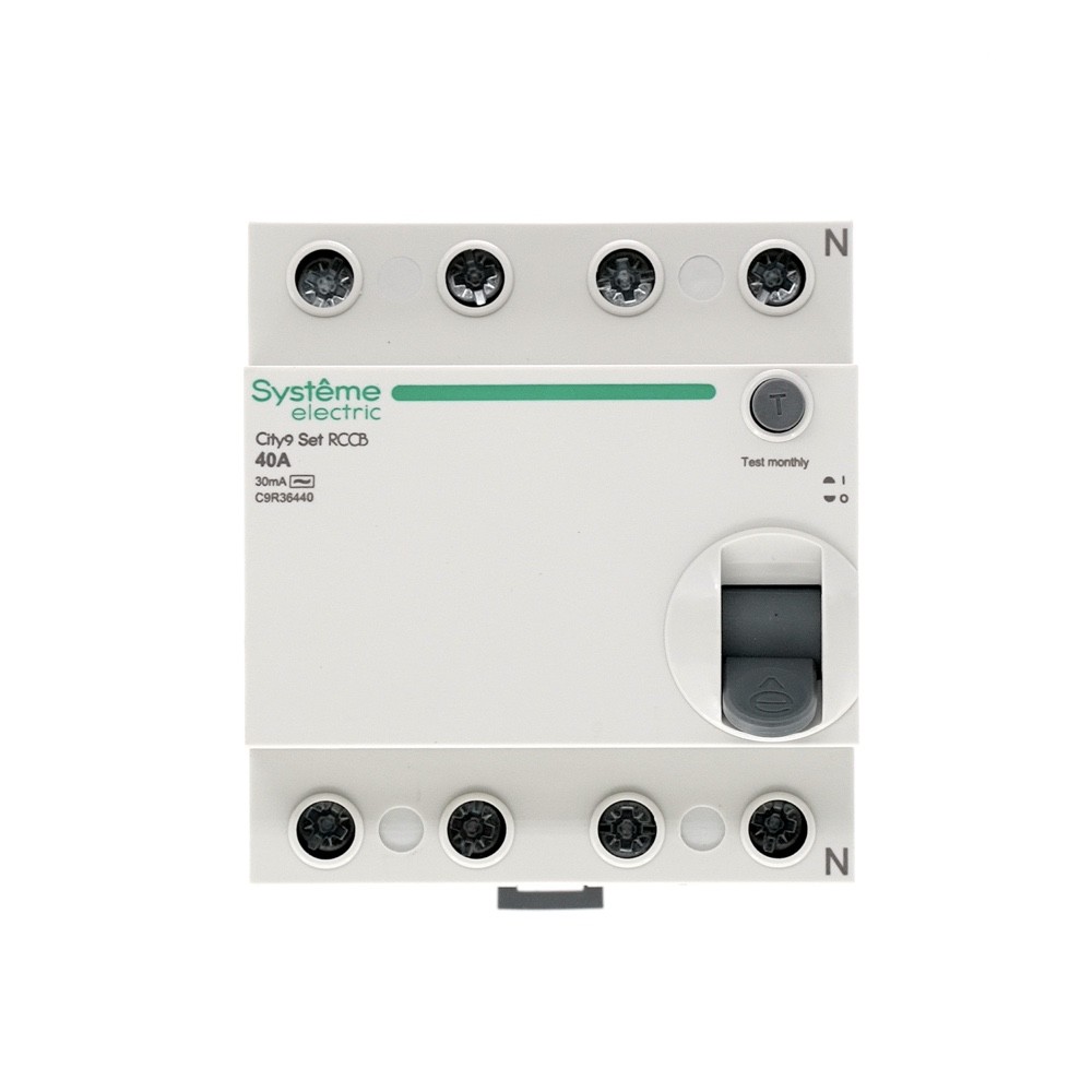 City9 Set ВДТ 40А 4P 30мА Тип-AC 400В