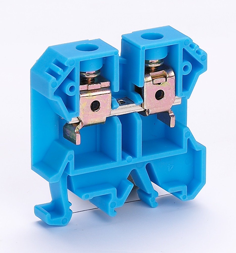 Зажим наборный 100А 16мм2 ЗН-101 синий