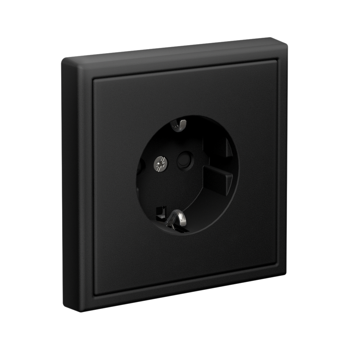 ARTGALLERY РОЗЕТКА с заземлением со шторками, 16А, механизм, быстрозажим. клем., КАРБОН