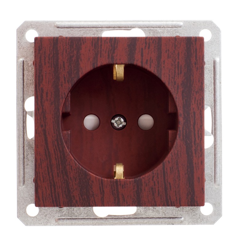 РОЗЕТКА В59 СУ Б.Р С ЗК МОР.ДУБ