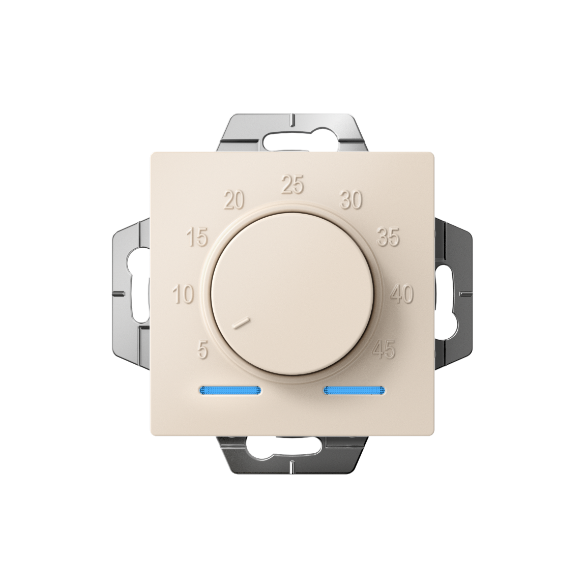 ATLASDESIGN ТЕРМОСТАТ электронный для теплого пола с датчиком, 10A, механизм, БЕЖЕВЫЙ