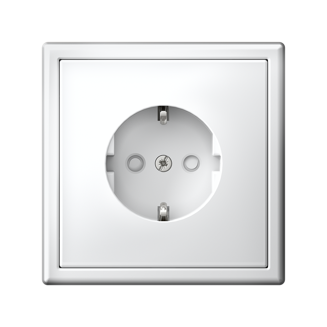 ARTGALLERY РОЗЕТКА с заземлением со шторками, 16А, механизм, быстрозажим. клем., БЕЛЫЙ