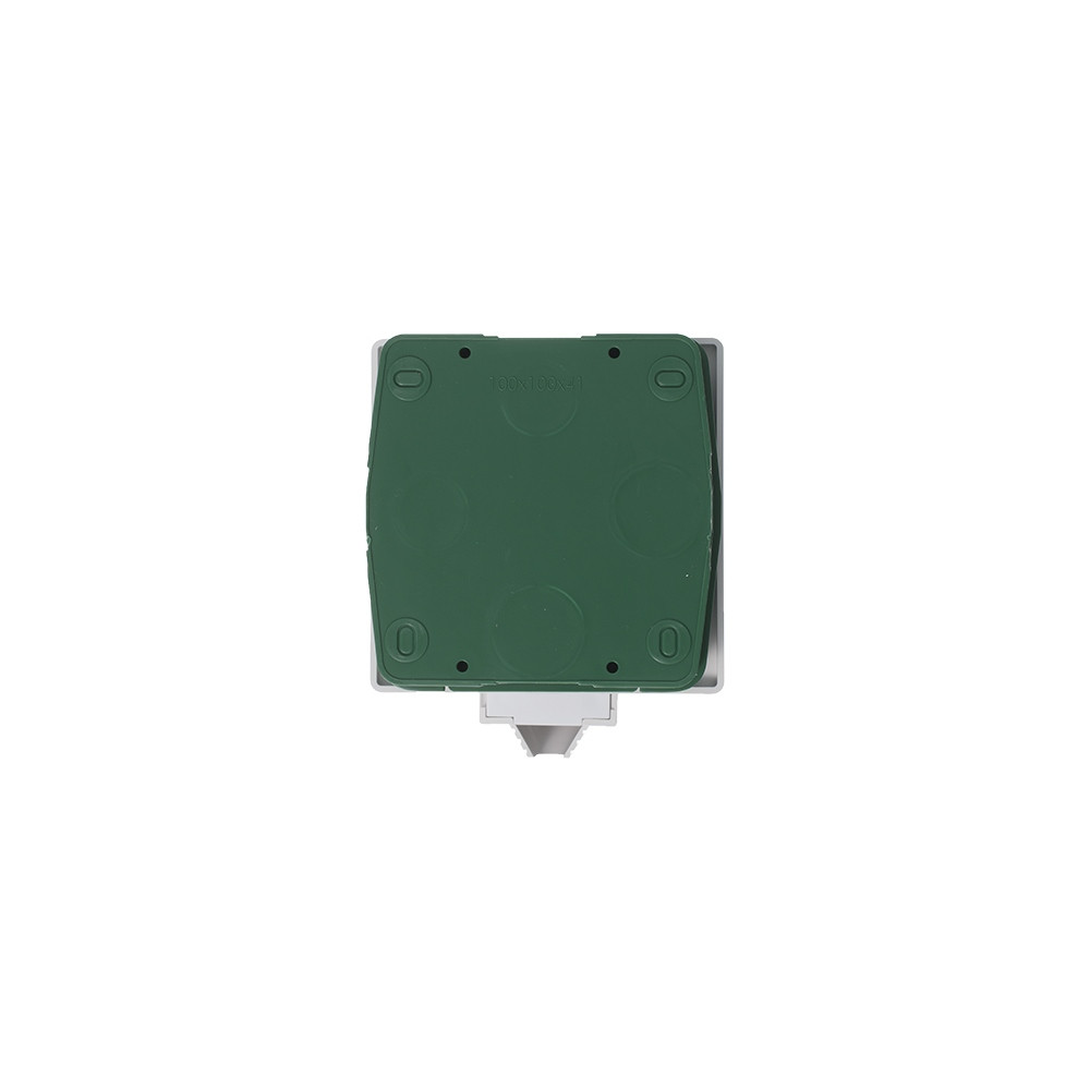 BLANCA СИЛОВОЙ КОМПЛЕКТ 32 А, 250 В: розетка, вилка, монтажная коробка, БЕЛЫЙ