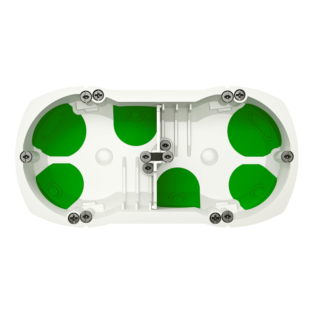 Коробка монтажная MULTIFIX AIR 67x40, 2-постовая, скрытая установка