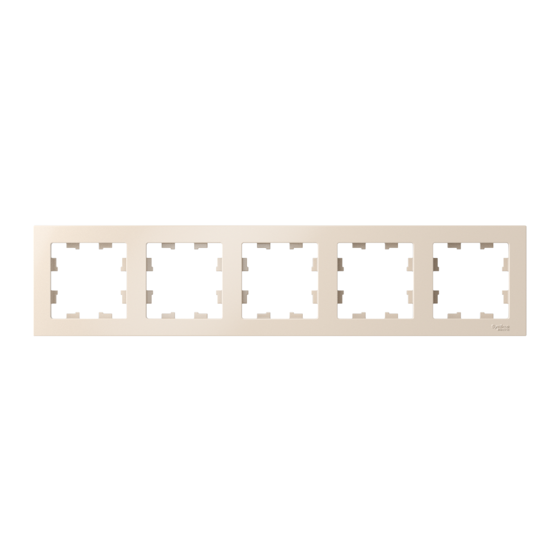 ATLASDESIGN 5-постовая РАМКА, универсальная, БЕЖЕВЫЙ