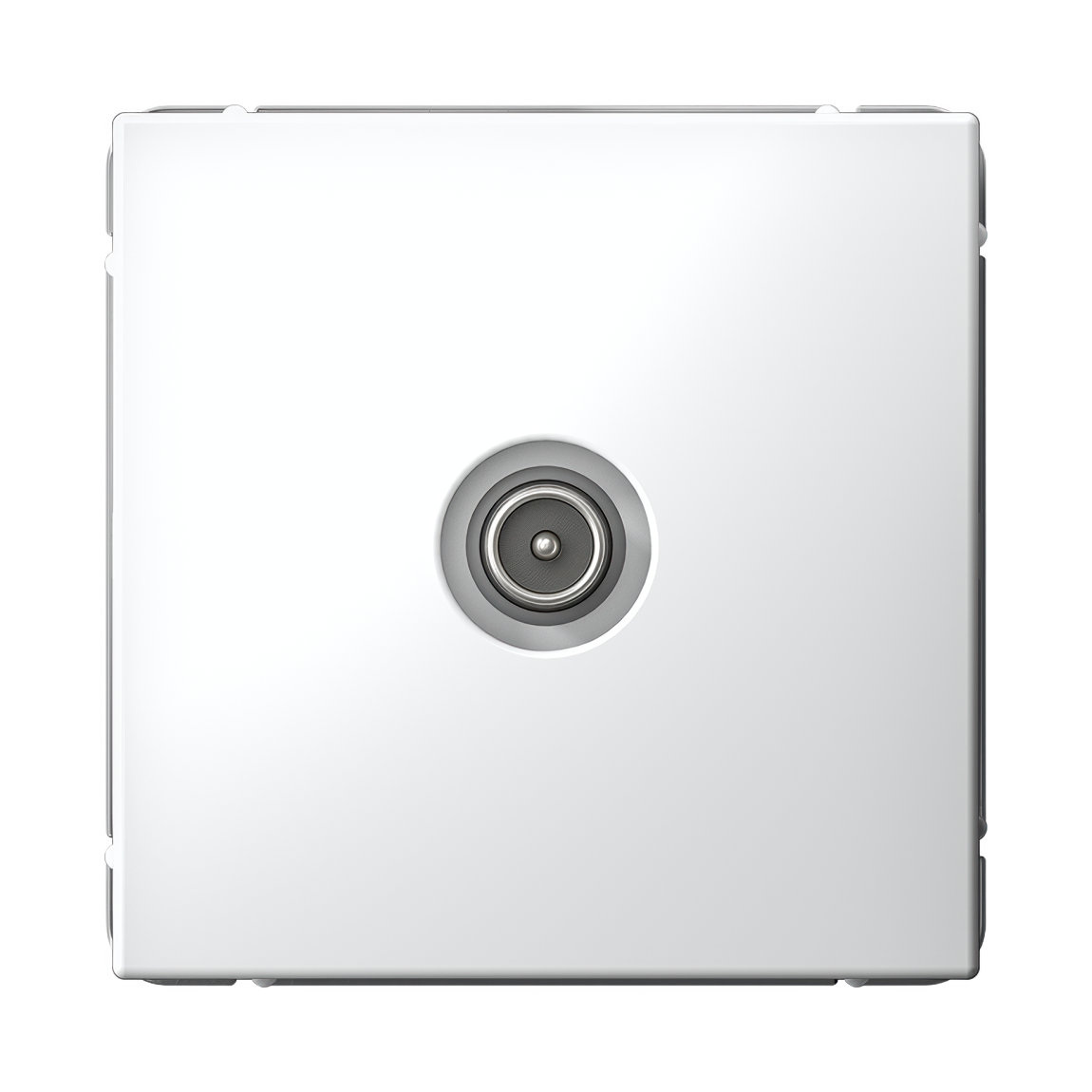 ARTGALLERY TV РОЗЕТКА проходная 4DB, механизм, БЕЛЫЙ
