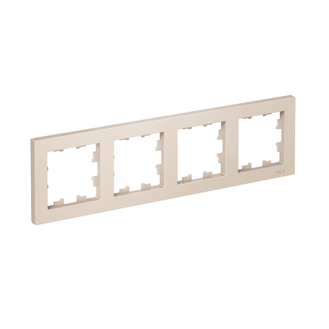 ATLASDESIGN 4-постовая РАМКА, универсальная, БЕЖЕВЫЙ