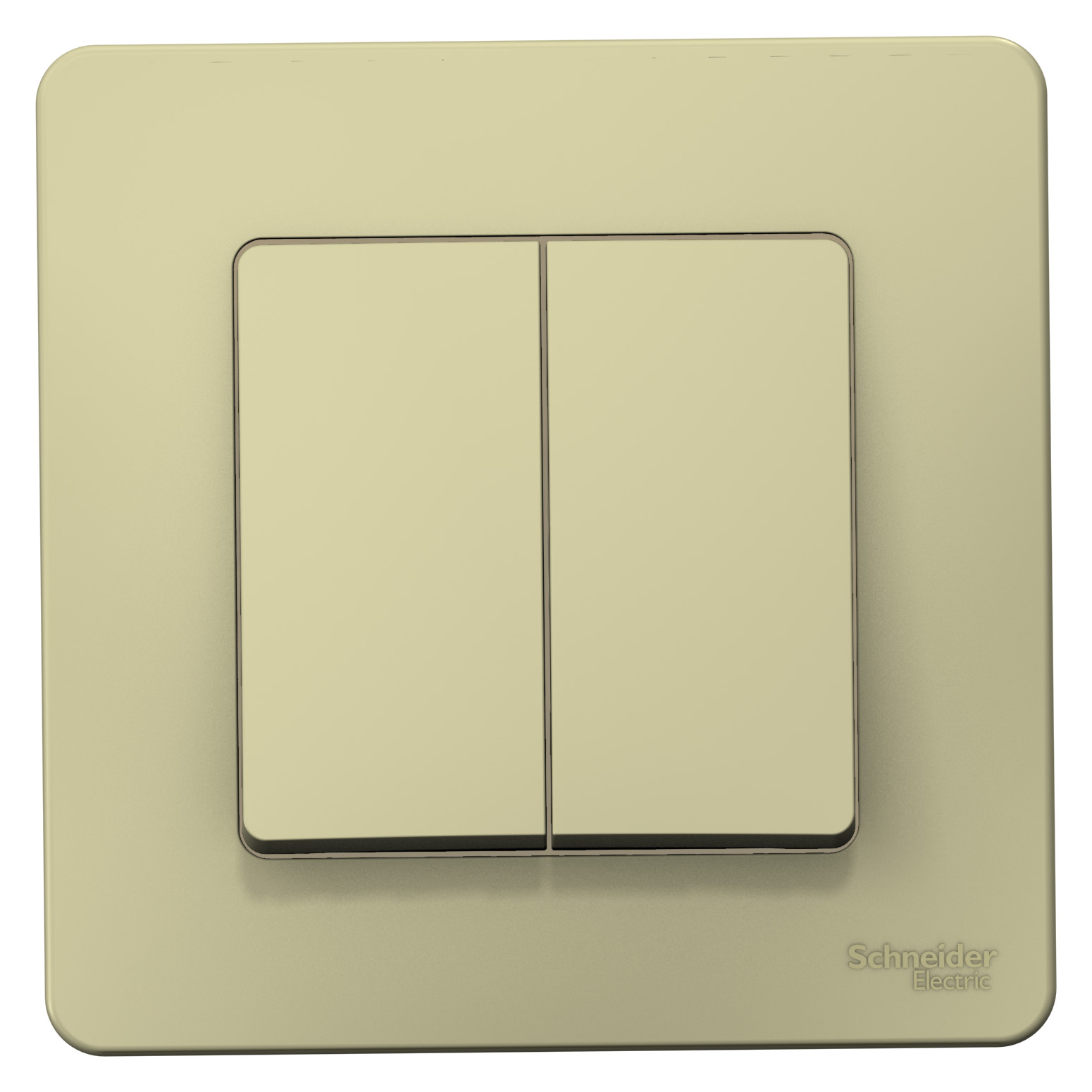 BLANCA С/У 2-клавишный ВЫКЛЮЧАТЕЛЬ (сх.5), 10А, 250В, БЕЖЕВЫЙ