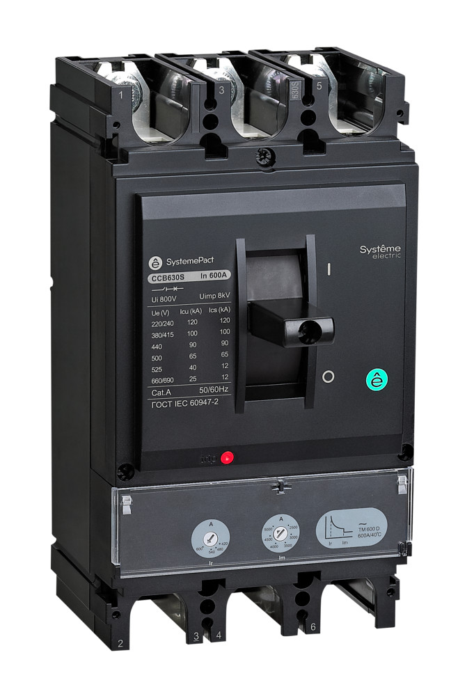 АВТ.ВЫКЛ SYSTEMEPACT CCB400 100КА S1.3M 3P3D 320A
