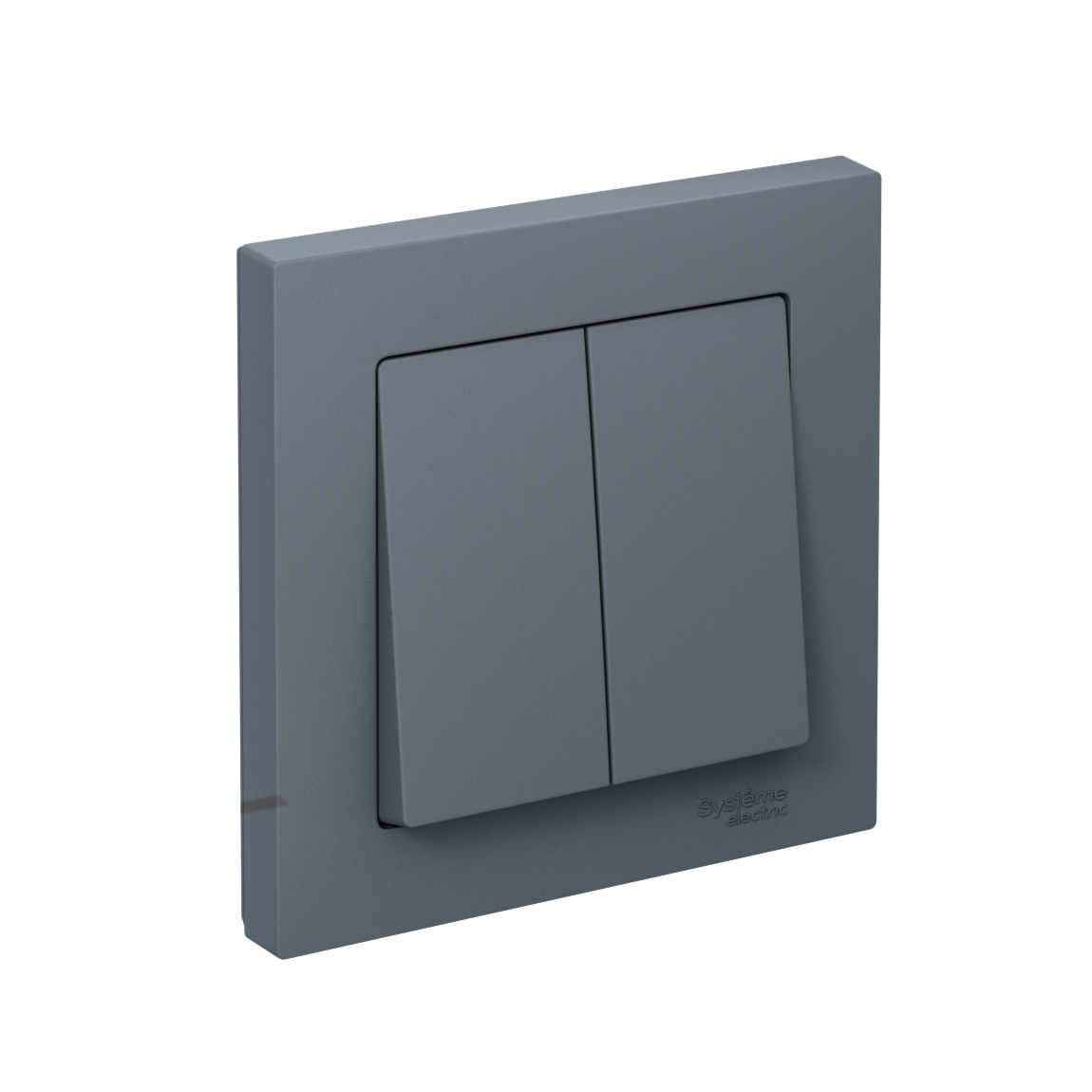 ATLASDESIGN 2-клавишный ВЫКЛЮЧАТЕЛЬ, сх.5, 10АХ, в сборе, ГРИФЕЛЬ