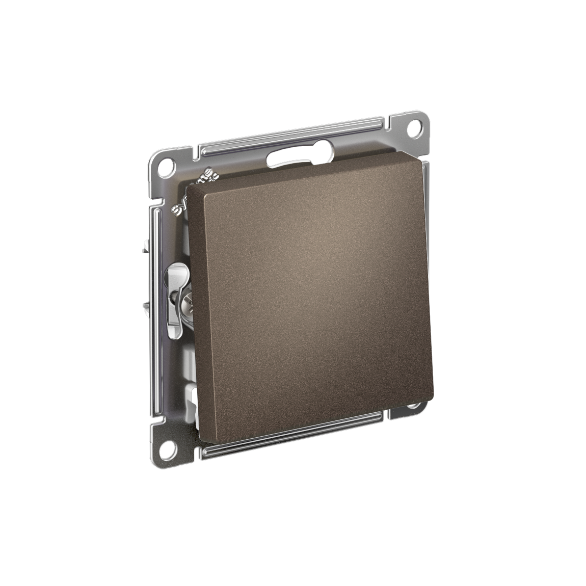 ATLASDESIGN 1-клавишный ПЕРЕКРЕСТНЫЙ ПЕРЕКЛЮЧАТЕЛЬ, сх.7, 10АХ, механизм, МОККО