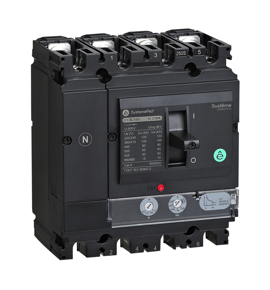 АВТ.ВЫКЛ SYSTEMEPACT CCB100 150KA 4P4D TMD16