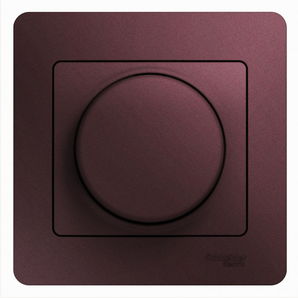 СВЕТОРЕГ.диммер пов,в сб,300Вт,БАКЛАЖАН