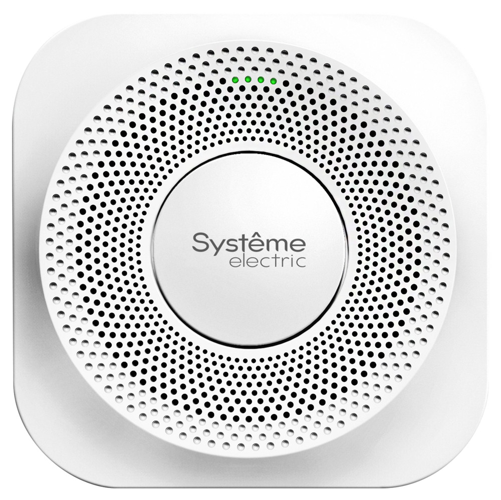 Датчик влажности, температуры, качества воздуха комнатный SystemeComf CO₂ PM2.5 TVOC RS-485 Modbus ~230В