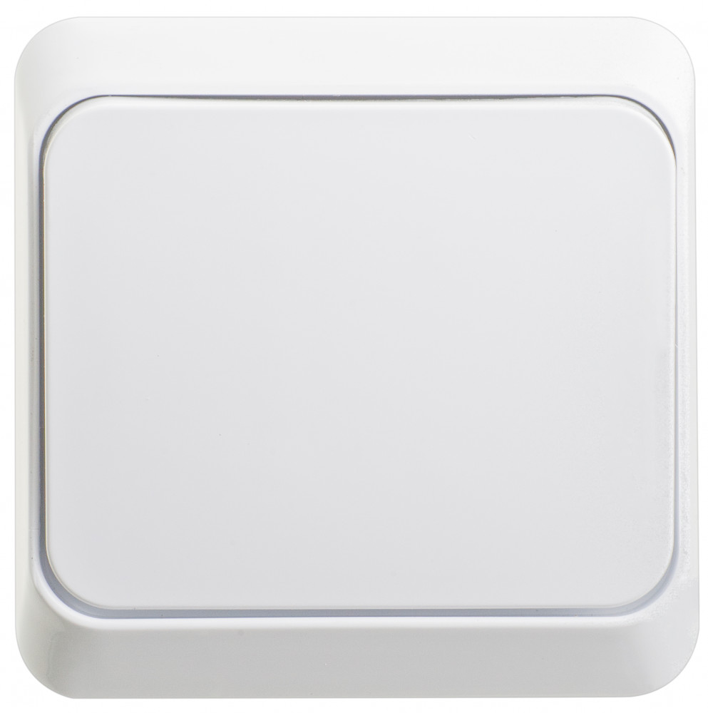 ЭТЮД О/У 1-клавишный ПЕРЕКЛЮЧАТЕЛЬ 10 АХ, БЕЛЫЙ