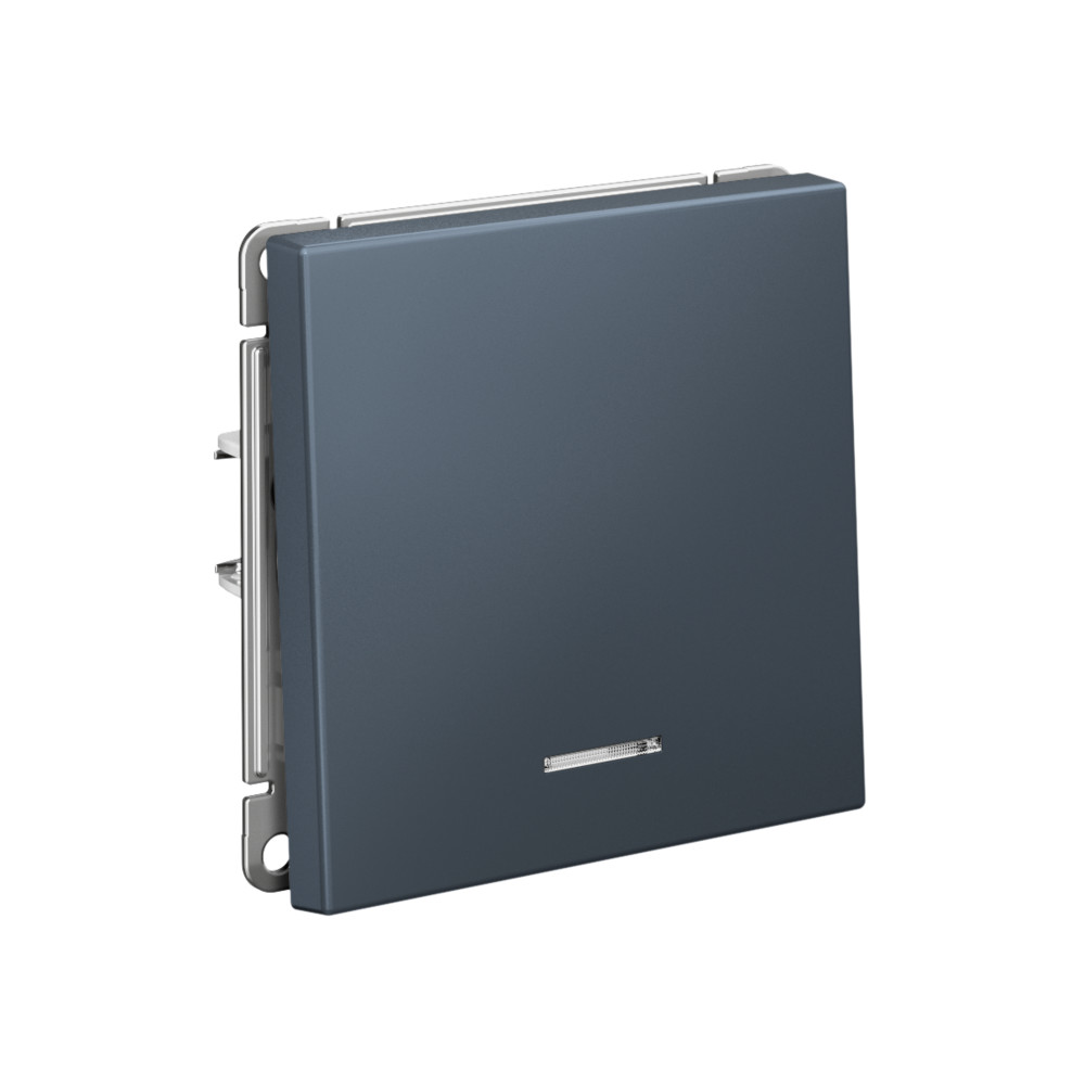 ARTGALLERY 1-клавишный ВЫКЛЮЧАТЕЛЬ с подсветкой, сх.1а, 10АХ, механизм, ГРИФЕЛЬ