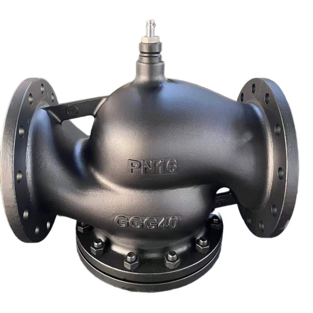 Клапан регулирующий 2-ход фланц PN16 DN200 450м³/ч -20…+130°С
