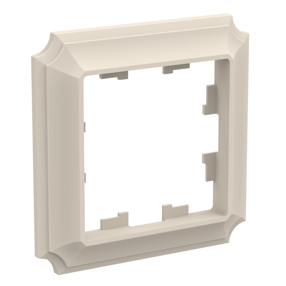 ATLASDESIGN ANTIQUE 1-постовая РАМКА, БЕЖЕВЫЙ