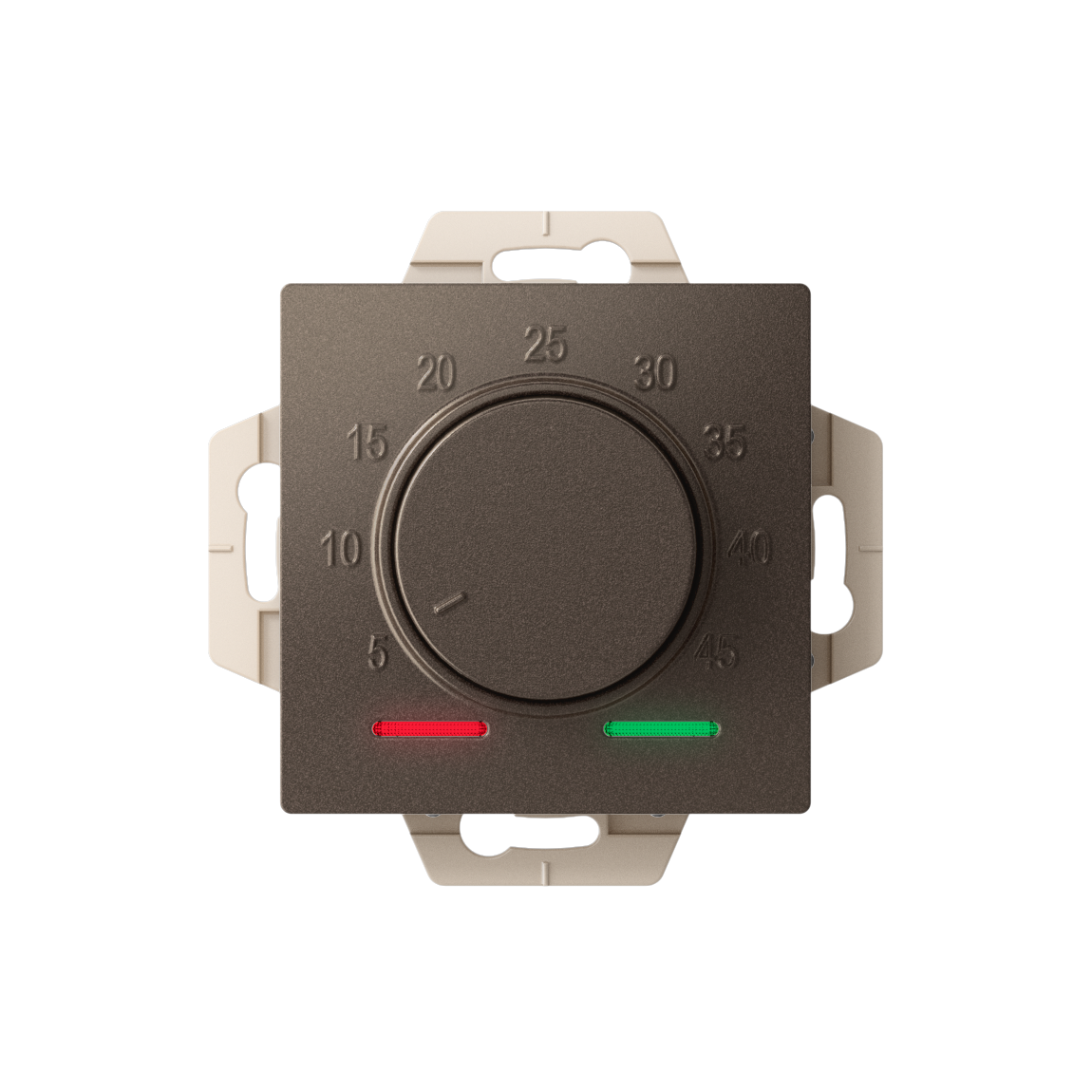 ATLASDESIGN ТЕРМОСТАТ электронный для теплого пола с датчиком, 10A, механизм, МОККО