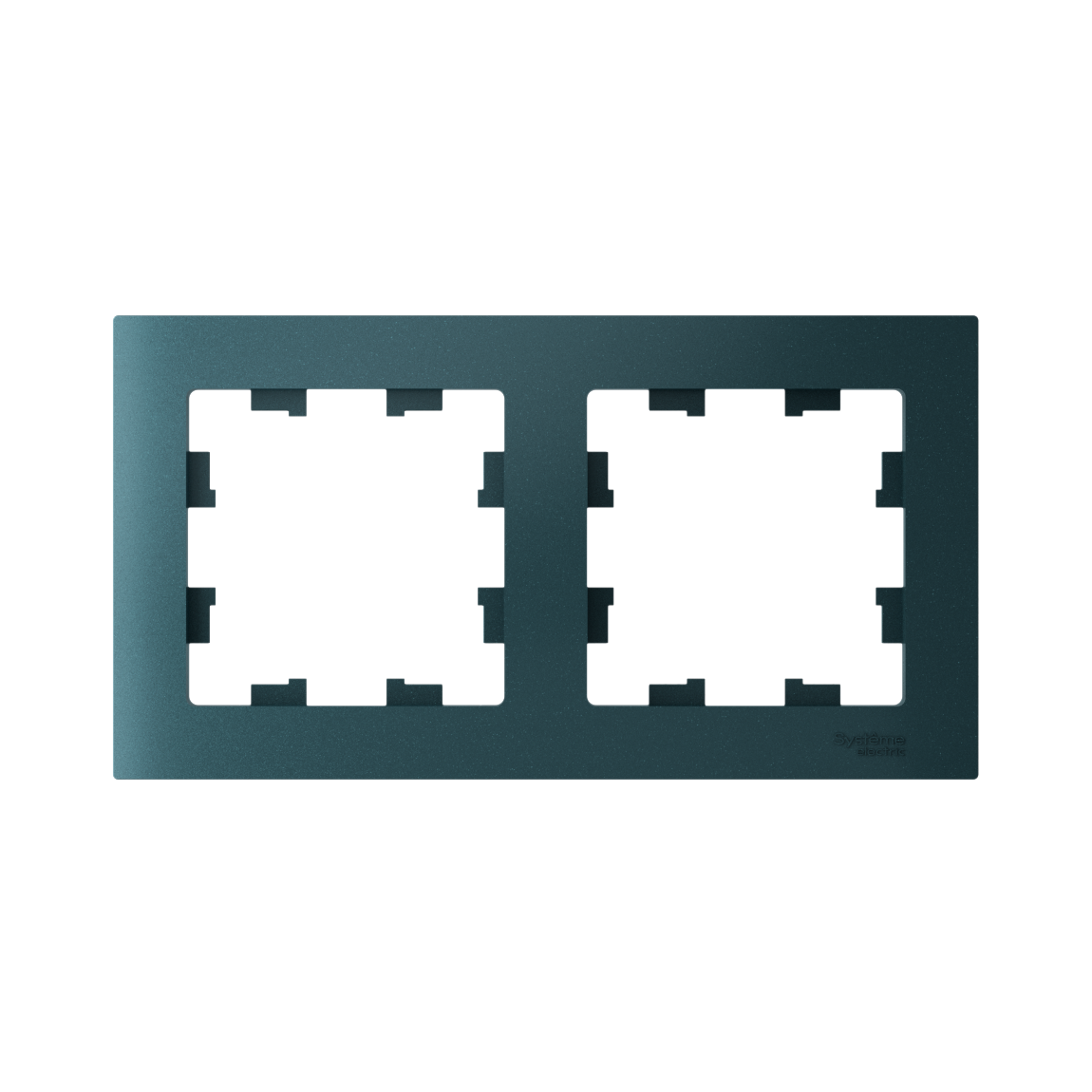 ATLASDESIGN 2-постовая РАМКА, универсальная, ИЗУМРУД