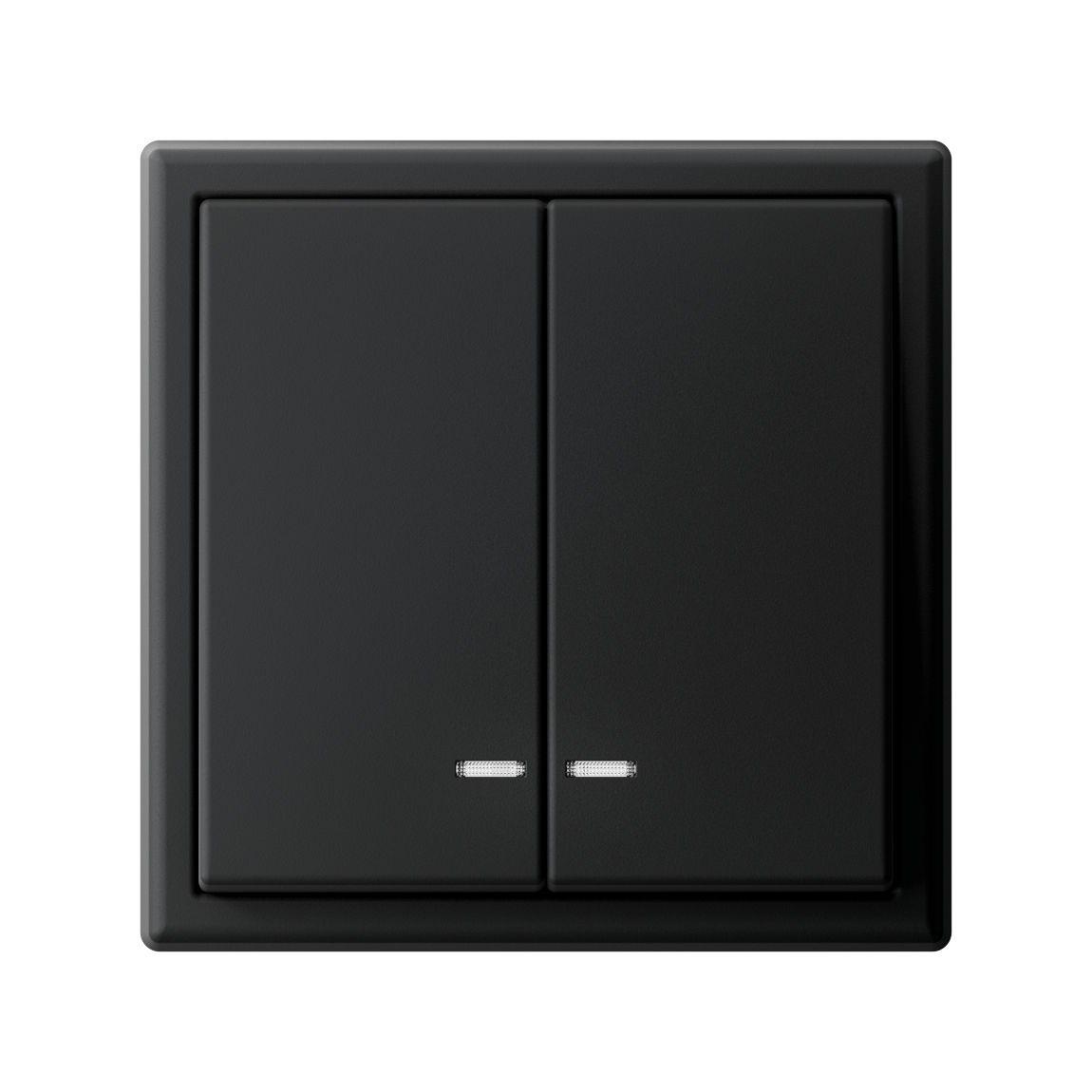 ARTGALLERY 2-клавишный ВЫКЛЮЧАТЕЛЬ с подсветкой, сх.5а, 10АХ, механизм, быстрозажим. клем., КАРБОН