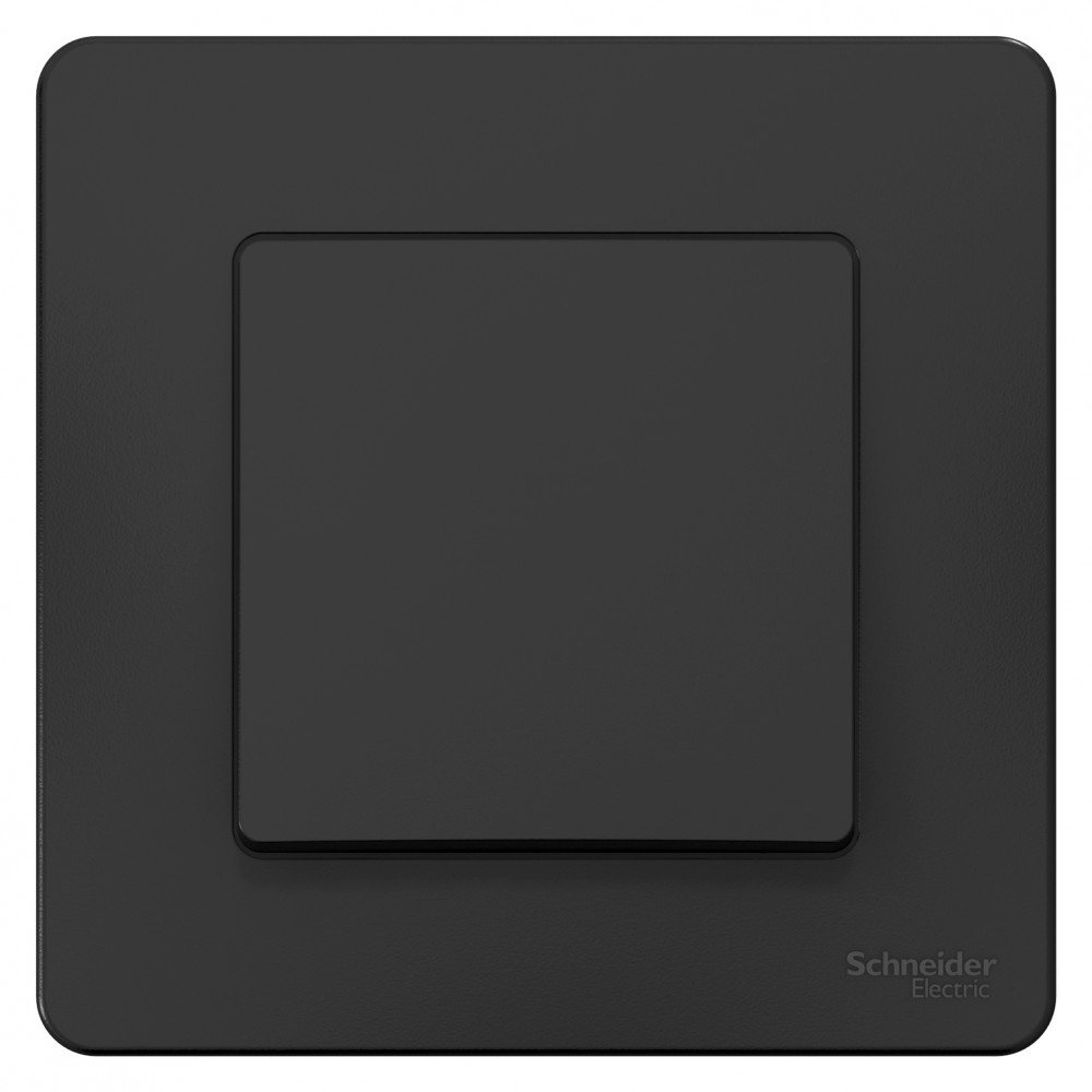 BLANCA С/У 1-клавишный ПЕРЕКЛЮЧАТЕЛЬ (сх.6), 10А, 250В, АНТРАЦИТ