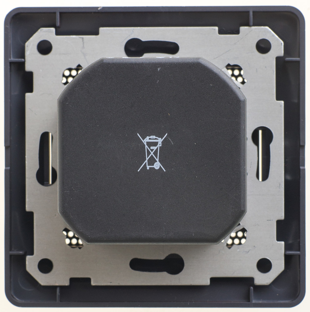 GLOSSA ТЕРМОСТАТ электронный теплого пола с датчиком, в сборе, ШОКОЛАД