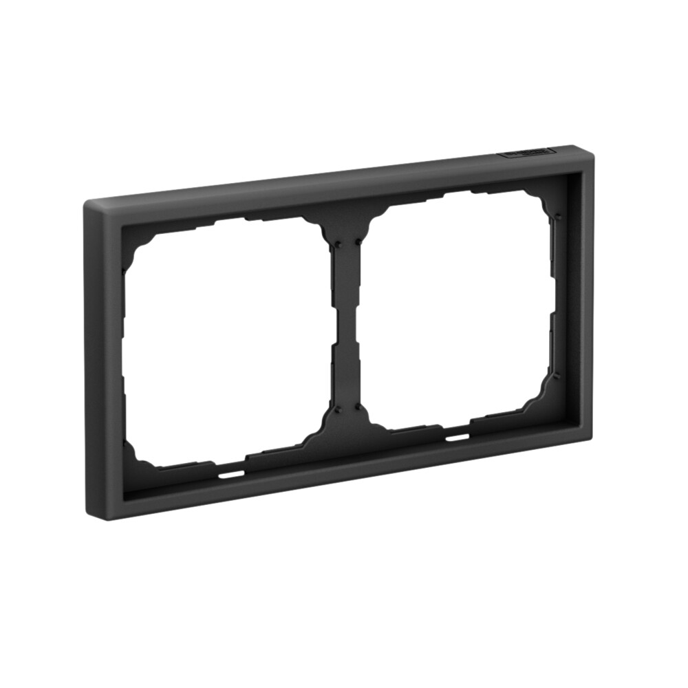 ARTGALLERY 2-постовая РАМКА, универсальная, КАРБОН