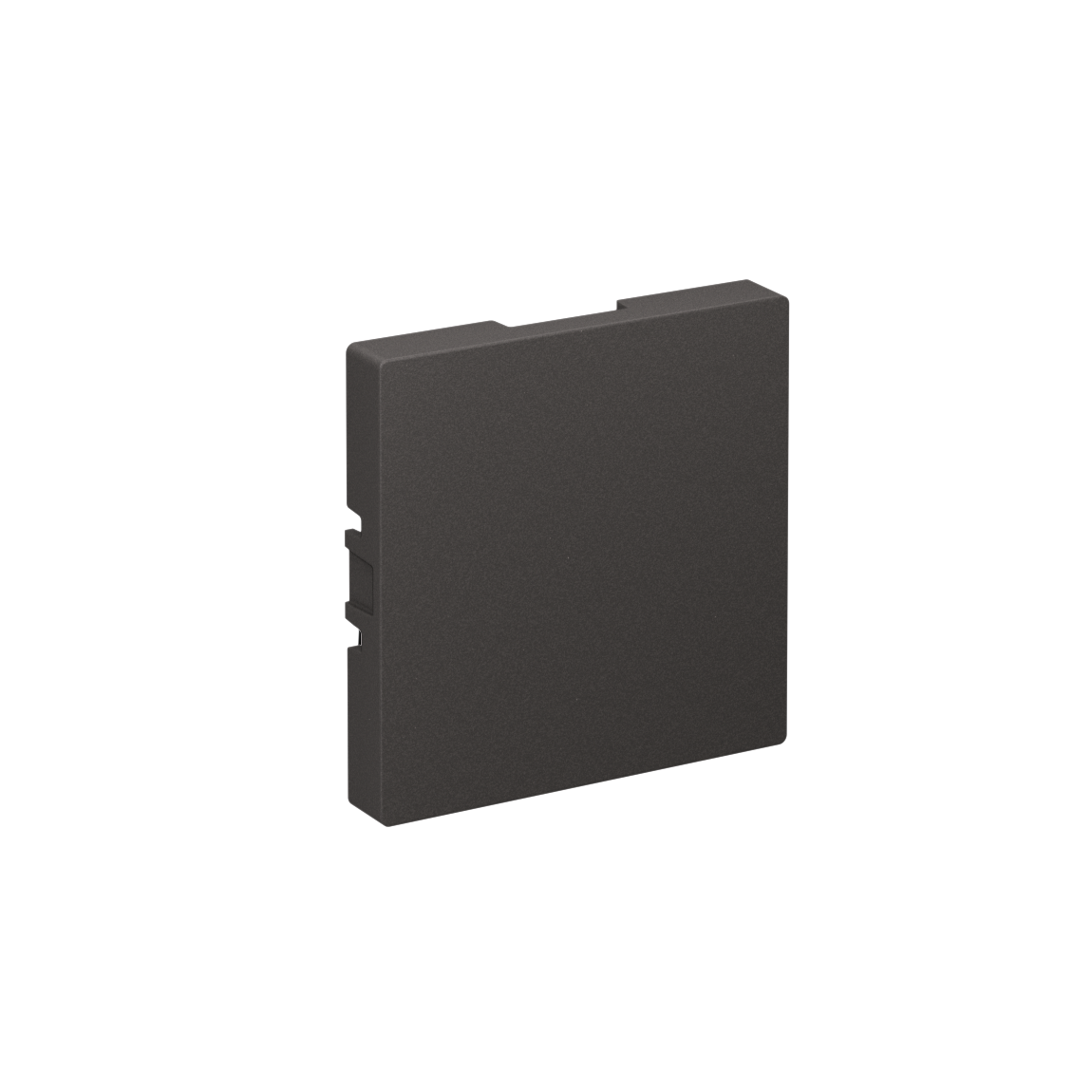 ATLASDESIGN ЗАГЛУШКА без суппорта для многопостовых рамок, БАЗАЛЬТ