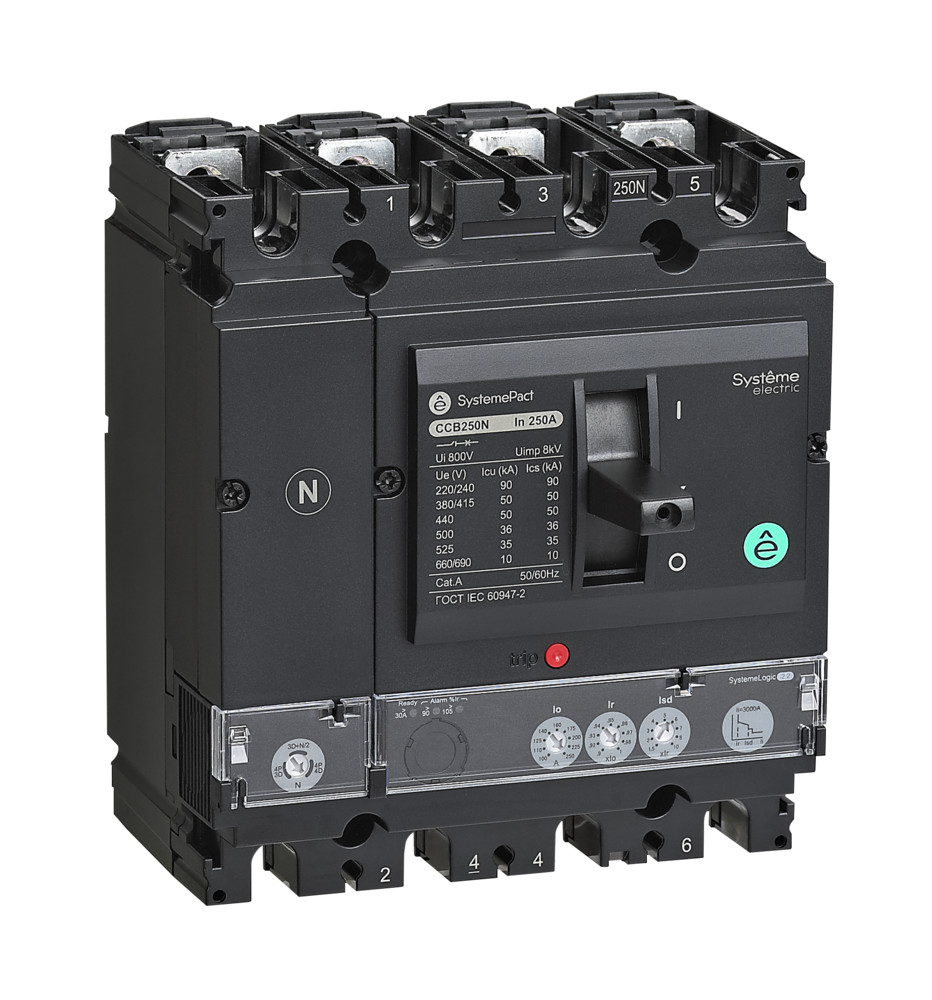 АВТ.ВЫКЛ SYSTEMEPACT CCB160 36KA 4P4D S2.2 160A