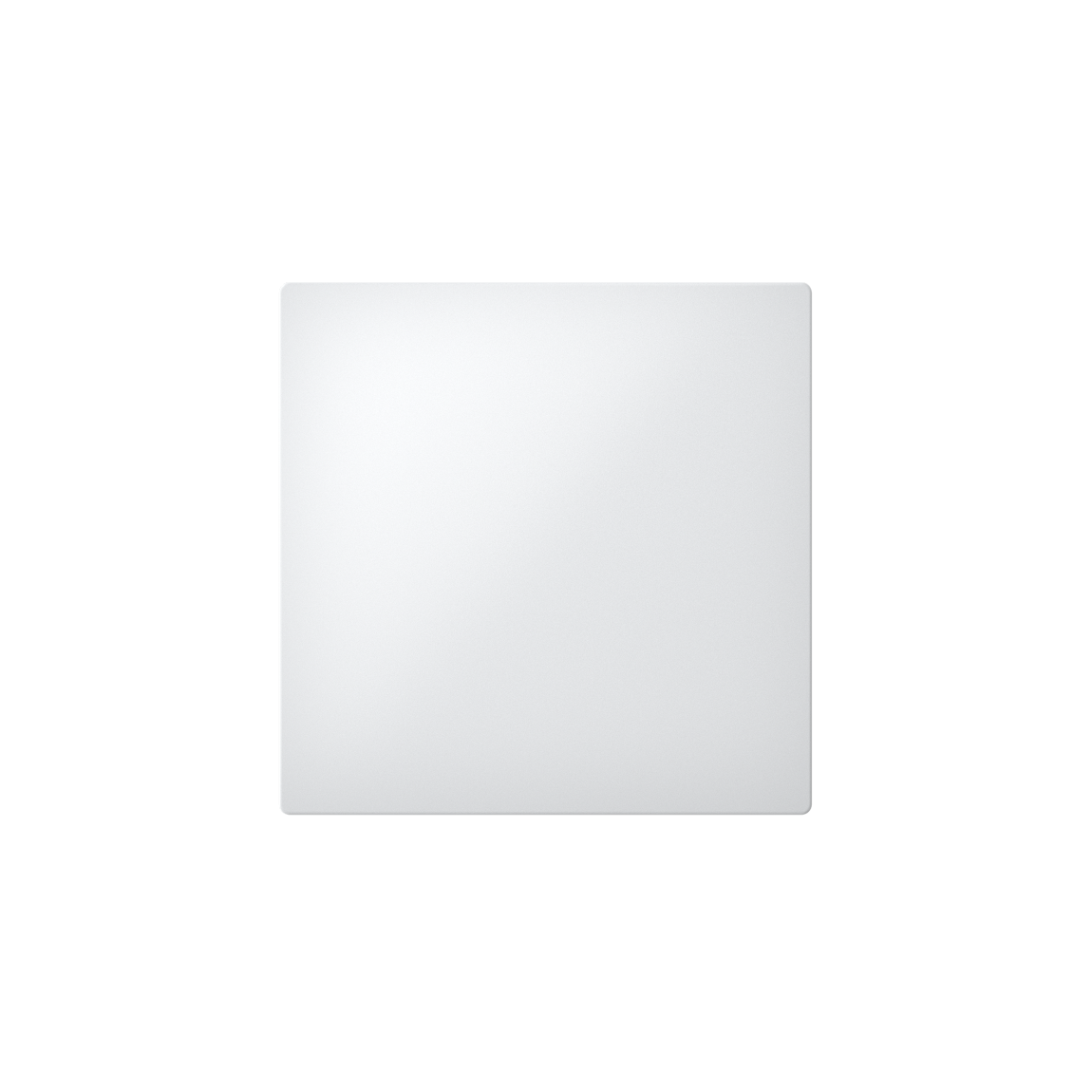 ATLASDESIGN ЗАГЛУШКА без суппорта для многопостовых рамок, БЕЛЫЙ