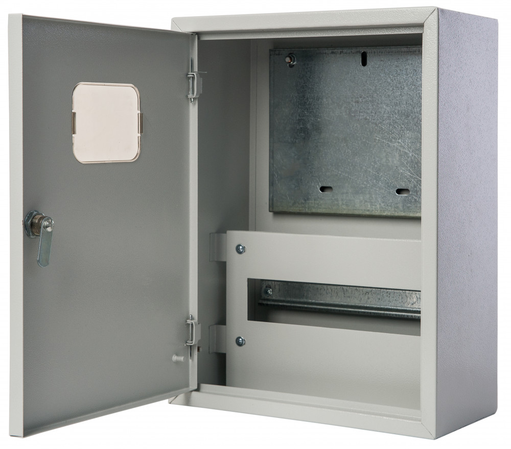 Корпус метал. 400х300х160 1-фазн. 12 мод. IP31 ЩРУН-1/12