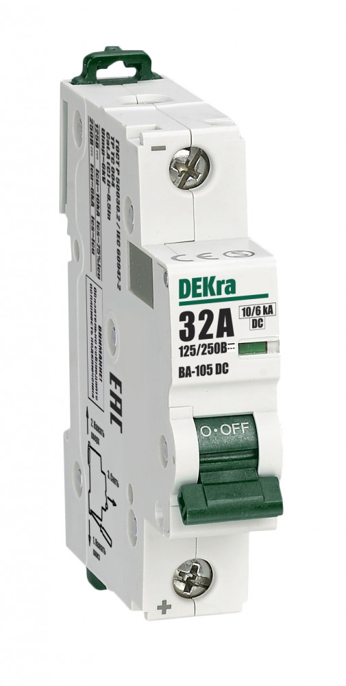 13382DEK DEKraft Модульные автоматы ВА-105 DC